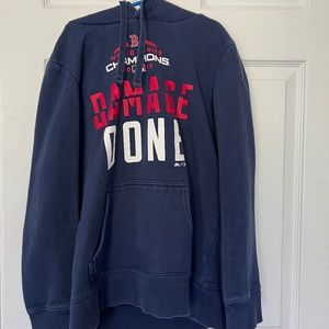Women's Boston Red Sox 2018 World Series Champions "Damage Done" Hoodie